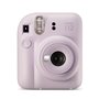 Câmera instantânea Fujifilm Instax Mini 12 Lilás Roxo - Tamanho da imagem 62x46mm - Flash automático - Exposição automática - Mi