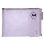 Envelopes transportadores de nylon respirável Apli A4 - Toque agradável, portátil, resistente e durável - Ideal para documentos,