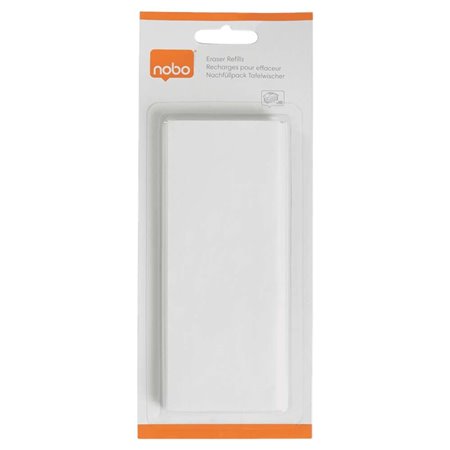 Nobo Pacote de 10 recargas para borracha magnética de quadro branco Nobo 1901433