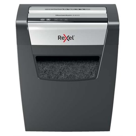 Rexel Momentum X410 Trituradora de Papel Manual Corte de Confete - Destrói até 10 Folhas - 23L