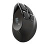 Mouse ergonômico sem fio recarregável Trust Voxx 2400dpi - 8 botões - Tela LED - Uso destro - Cor preta