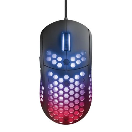 Trust Gaming GXT 960 Graphin USB Mouse 10000dpi - 5 botões - Iluminação RGB - Cabo de 1,80 m - Uso destro - Cor preta