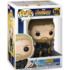 Funko Pop Marvel Avengers Infinity War Thor - Figura de vinil - Altura 9cm aprox. Funko Pop Marvel Avengers Infinity War Thor - Figura de vinil - Altura 9cm aprox.