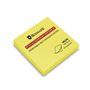 Bloco Bismark de 100 Notas Autoadesivas 76x76mm - Cor Amarelo Neon