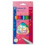 Staedtler Triplus Fineliner 334 Pacote de 10 marcadores de ponta fina - Curso 0,3 mm aproximadamente - Tinta à base de água - Co