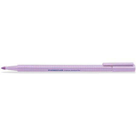 Marcador Fluorescente Staedtler Triplus Textsurfer 362 - Traço entre 1 a 4mm aprox. - Tinta à base de água - Cor lavanda