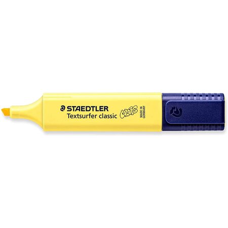 Marcador Fluorescente Pastel Staedtler Textsurfer Classic 364 - Ponta Cinzel - Traço entre 1 - 5mm - Tinta à Base de Água - Cor 