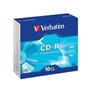 Caixa CD-R Verbatim 700MB (Pack 10 Unidades)