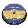 Verbatim DVD+RW Regravável 4x 4,7GB (Marrom 10 Unidades)