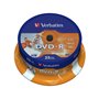 Verbatim DVD-R imprimíveis 16x 4,7 GB (banheira de 25 unidades)