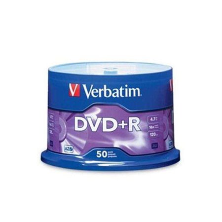 Verbatim DVD+R 16x 4,7GB (50 Unidades Banheira)