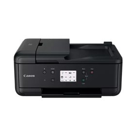 Fax frente e verso 15ppm de WiFi da cor da impressora multifuncional de Canon Pixma TR7650 - ADF de 20 folhas