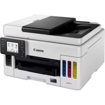 Impressora duplex colorida multifuncional Canon Maxify GX6050 MegaTank 24 ppm