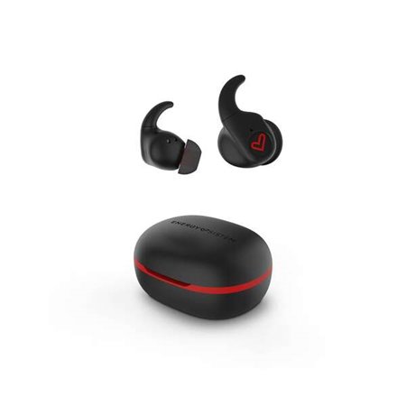 Fones de ouvido esportivos Energy Sistem Freestyle - Bluetooth 5.3 - Estéreo sem fio - Ajuste seguro - IPX5 - Cor preta