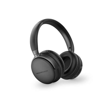 Fones de ouvido Bluetooth Energy Sistem - Rádio FM - Bateria 45h - Leitor de MP3 MicroSD - Graves profundos - Couro proteico e a