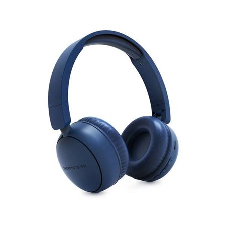 Fones de ouvido Bluetooth Energy Sistem com rádio FM - Plástico 100% reciclado - MP3 Player e MicroSD - Cor Azul