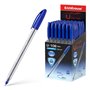 Caneta esferográfica Erichkrause U-108 Classic Stick - Tecnologia Ultra Glide - Tinta Azul