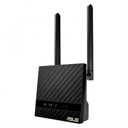 Roteador WiFi Asus 4G-N16 4G LTE 300Mbps - 1 porta LAN RJ45 - 2 antenas externas