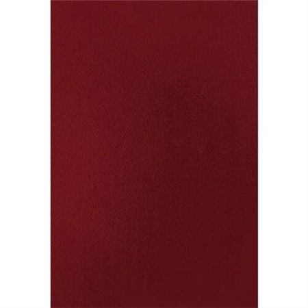 Fellowes Pacote de 50 capas de papelão de couro sintético A4 - 750 gr - Vermelho