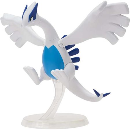 Jazwares Pokémon Epic Battle Figure Lugia - Figura colecionável articulada - Tamanho grande - Inclui base