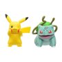 Jazwares Pacote Aleatório de 2 Figuras de Batalha Pokémon de 5cm ou 1 Figura de 8cm - Figura de Coleção