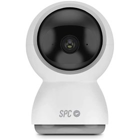Câmera de Vigilância SPC Lares 360 Wifi - Rotação 360º - Full HD 1080P - Rastreamento de Pessoas - Visão Noturna - Design Discre Câmera de Vigilância SPC Lares 360 Wifi - Rotação 360º - Full HD 1080P - Rastreamento de Pessoas - Visão Noturna - Design Discre