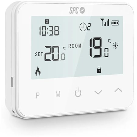 Termostato SPC Vesta Smart WiFi para caldeira a gás com controle de aplicativo