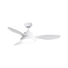 Ventilador de teto inteligente SPC Conforto DC LITE 2 com luz - Motor 42W DC - 6 velocidades, 4 modos de uso - Luz LED com 3 ton Ventilador de teto inteligente SPC Conforto DC LITE 2 com luz - Motor 42W DC - 6 velocidades, 4 modos de uso - Luz LED com 3 ton