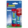 Imedio Pacote de 2 bastões de cola de 1x 40grs + 1x 8,2grs - Sem solventes - Lavável - Adequado para uso escolar