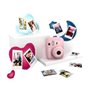 Fujifilm Pack Melhores Memórias Instax Mini 12 Blossom Pink Câmera Instantânea + Instax Mini Film 10 unidades. + 3 Molduras para