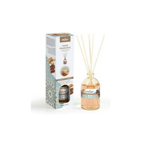 Ambientador Prady Sândalo e Canela Mikado - Frasco de Vidro 100ml e Varinhas Difusoras Ambientador Prady Sândalo e Canela Mikado - Frasco de Vidro 100ml e Varinhas Difusoras