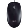 Logitech M90 USB Mouse 1000dpi - 3 Botões - Uso Ambidestro - Cor Preta