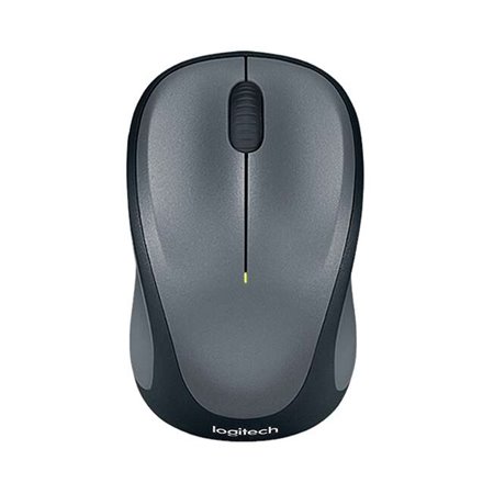 Logitech M235 Wireless Mouse 1000dpi - 3 Botões - Uso Ambidestro - Cor Cinza