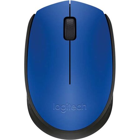 Logitech M171 Wireless Mouse 1000dpi - 3 Botões - Uso Ambidestro - Cor Azul