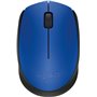 Logitech M171 Wireless Mouse 1000dpi - 3 Botões - Uso Ambidestro - Cor Azul