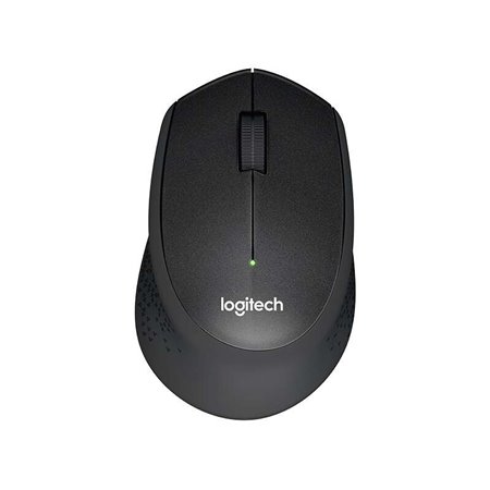 Logitech M330 Silent Plus USB Wireless Mouse 1000dpi - Silencioso - 3 botões - Uso destro - Cor preta