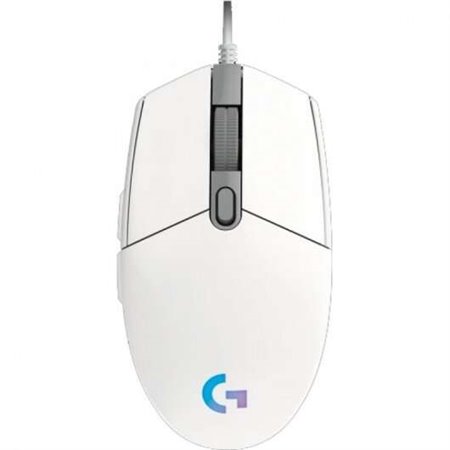 Logitech G203 Lightsync USB Mouse 8000dpi - 5 botões programáveis - Iluminação Lightsync RGB - Uso destro - Cabo de 2,10 m - Cor