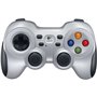 Logitech F710 USB Wireless Controller/Gamepad - Para PC - 12 botões - Prata/Preto