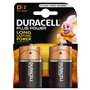 Pilhas alcalinas D Duracell MN1300B2 LR20 1,5V Plus Power (2 unidades)