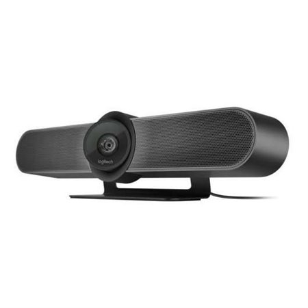 Logitech MeetUp Professional Webcam para streaming Bluetooth Ultra HD 4K - Microfones e alto-falantes integrados - Campo de visã