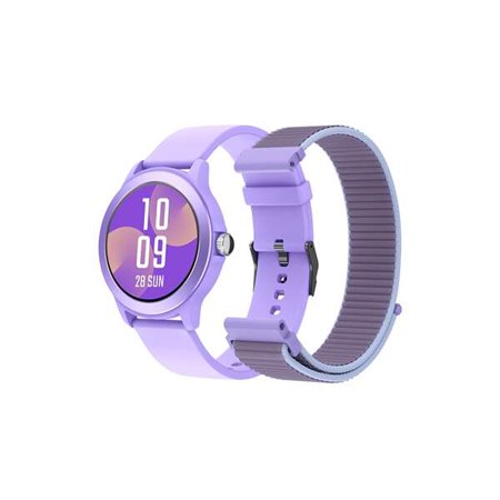 SPC Smartee Duo Vivo Smartwatch Watch Tela redonda de 1,27" - Mais de 100 modalidades esportivas - Monitoramento de saúde - Resi