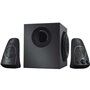 Logitech Z623 2.1 400W Sistema de alto-falantes com subwoofer - Certificação THX - 2x Jack de 3,5 mm + 2x entradas RCA - Cor pre