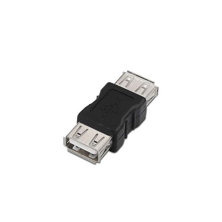 Adaptador Aisens USB 2.0 - Tipo A Fêmea-A Fêmea para Unir Dois Cabos USB - Cor Preta