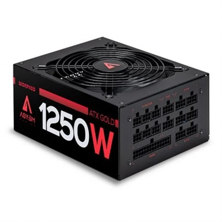 Fonte de alimentação Abysm Gaming Morpheo 80 Plus Gold Modular 1250W ATX - PFC ativo - Ventilador 140mm