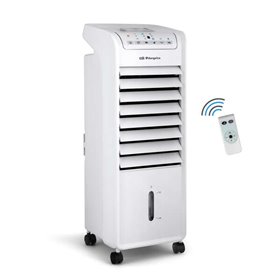 Ar Condicionado Evaporativo Orbegozo Freshair 3 em 1 - Potente e Silencioso - Aletas Direcionais - Temporizador 7h - Fácil Manus Ar Condicionado Evaporativo Orbegozo Freshair 3 em 1 - Potente e Silencioso - Aletas Direcionais - Temporizador 7h - Fácil Manus