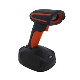 Leitor de código de barras 1D/2D sem fio aproximado Bluetooth, RF e USB - Indicador LED e Beeper - Velocidade 60 fps. - Autonomi Leitor de código de barras 1D/2D sem fio aproximado Bluetooth, RF e USB - Indicador LED e Beeper - Velocidade 60 fps. - Autonomi