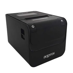 Impressora de recibos térmica aproximada - Resolução 203 dpi - Velocidade 250 mm/s - USB, LAN, RS232 e RJ11 - Corte automático e Impressora de recibos térmica aproximada - Resolução 203 dpi - Velocidade 250 mm/s - USB, LAN, RS232 e RJ11 - Corte automático e