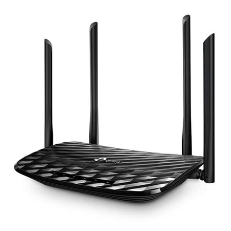 Roteador Gigabit sem fio TP-Link AC1200 Dual Band MU-MIMO - 4 antenas externas