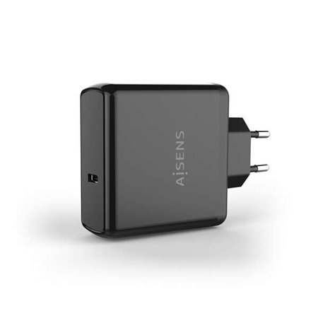 Carregador Aisens PD3.0 QC3.0 1 Porta 1xUSB-C 60W - Cor Preta