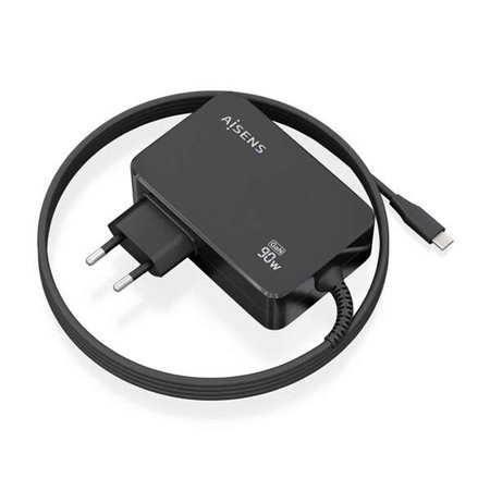 Carregador Aisens GAN 90W PD3.0 1xUSB-C 1,8m